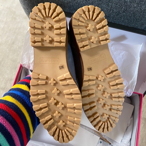 VINCE CAMUTO Suede Flat Loafers - Picture 7 of 8